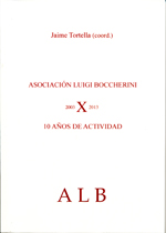 Asociación Luigi Boccherini. 9788415798071