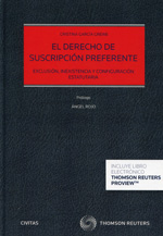 El Derecho de suscripción preferente. 9788447049806