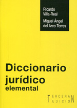 Diccionario jurídico elemental. 9788490452110