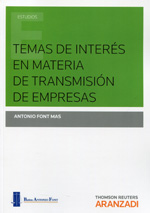 Temas de interés en materia de transmisión de empresas