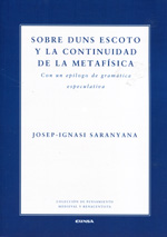 Sobre Duns Escoto y la continuidad de la metafísica