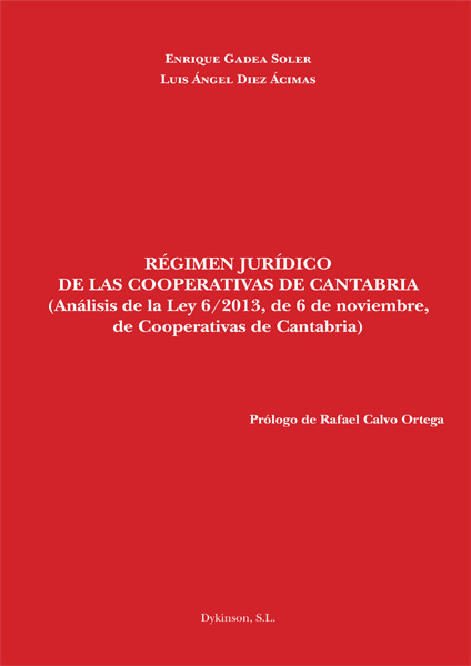 Régimen Jurídico de las cooperativas de Cantabria