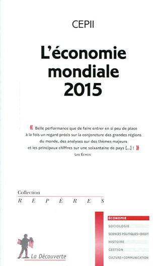 L'economie mondiale 2015. 9782707182661