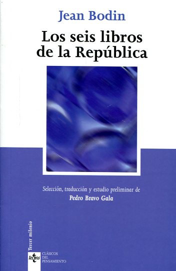 Los seis libros de la República. 9788430943678