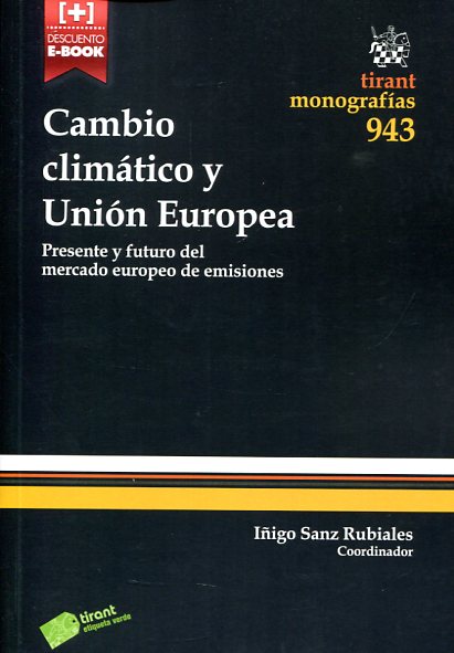 Cambio climático y Unión Europea. 9788490537176