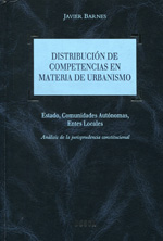 Distribución de competencias en materia de urbanismo. 9788476768778