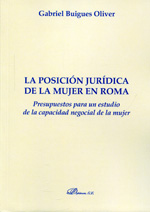 La posición jurídica de la mujer en Roma