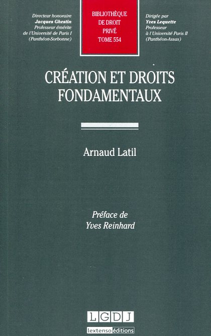 Création et Droits Fondamentaux. 9782275044330