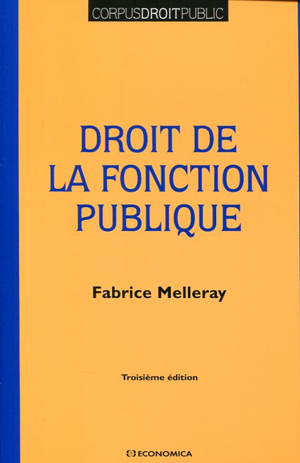 Droit de la Fonction Publique. 9782717866001