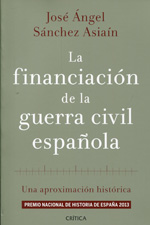 La financiación de la Guerra Civil española. 9788498926613
