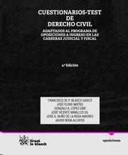 Cuestionarios-Test de Derecho civil