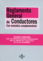 Reglamento general de conductores. 9788430961481