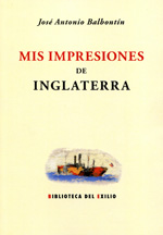 Mis impresiones de Inglaterra. 9788484728344