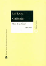 Las Leyes Catilinarias. 9788425911392