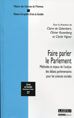 Faire parler le Parlement