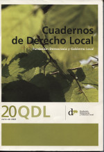 QDL. Cuadernos de Derecho Local, Nº 20, año 2009. 100860249