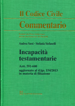 Incapacità testamentarie. 9788814192654