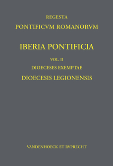 Regesta Pontificum Romanorum. Iberia Pontificia