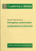 Prerrogativas parlamentarias y jurisprudencia constitucional. 9778411362802
