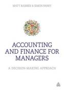Accounting and finance for managers