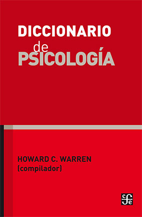 Diccionario de Psicología. 9789681656904