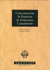Concentración de empresas de dimensión comunitaria. 9788481935486