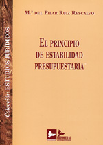 Principio de estabilidad presupuestaria. 9788489493841