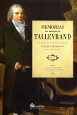 Memorias del príncipe de Talleyrand. 9788494223235