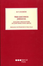 Tres discursos jurídicos. 9788497680943