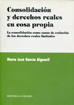 Consolidación y derechos reales en cosa propia. 9788484445500