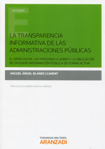 La transparencia informativa de las administraciones públicas