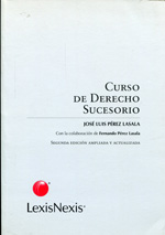 Curso de Derecho sucesorio