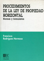 Procedimientos de la Ley de Propiedad Horizontal. 9788481518962