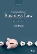 Card and James' business Law. 9780198704126