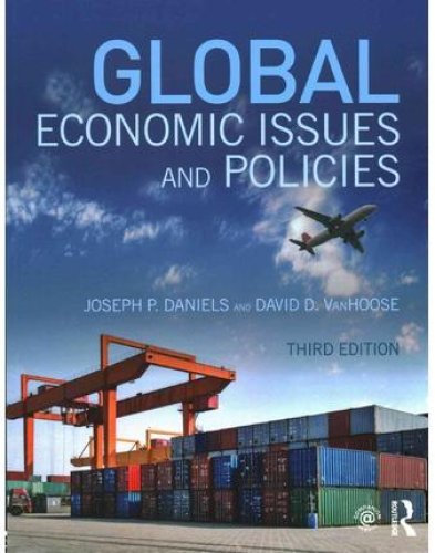 Global economic issues and policies. 9780415710190