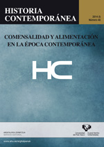 Comensalidad y alimentación en la Época Contemporánea