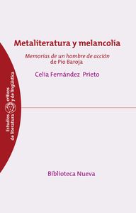 Metaliteratura y melancolía. 9788499405988