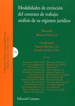 Modalidades de extinción del contrato de trabajo. 9788490451687