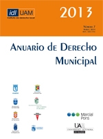Anuario de Derecho Municipal, Nº 7, año 2013. 100955106