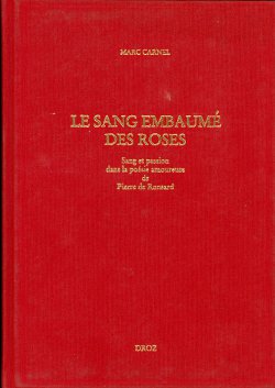 Le sang embaumé des roses. 9782600009652