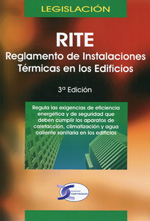 RITE. Reglamento de Instalaciones Térmicas en los Edificios. 9788415270010
