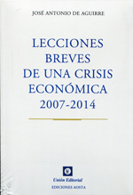 Lecciones breves de una crisis económica . 9788472096417