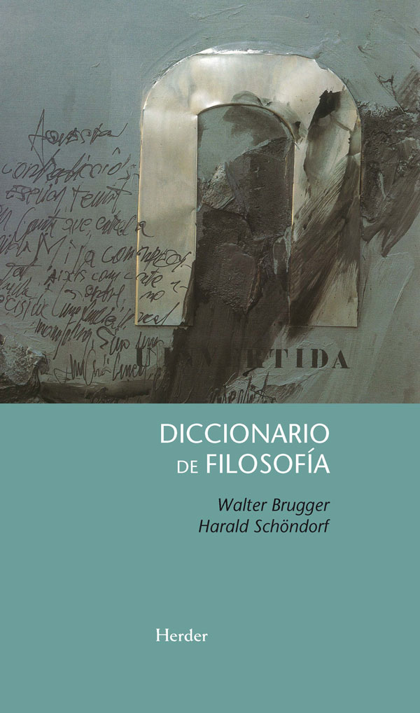 Diccionario de Filosofía. 9788425427831