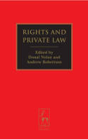 Rights and private Law. 9781849466561