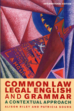 Common Law legal english and grammar. 9781849465762