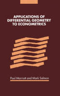 Applications of differential geometry to econometrics