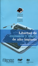 Libertad de expresión y litigio de alto impacto. 9789586956079