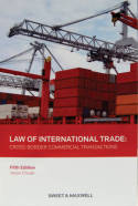 Law of international trade. 9780414023253