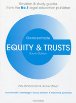 Equity and Trusts concentrate. 9780198703716