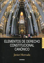 Elementos de Derecho constitucional canónico. 9788431329990